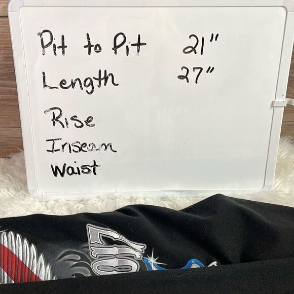 SUNA Harley Davidson Daytona Beach 2017 Black Tshirt Size Large FLAWS READ - Picture 7 of 9